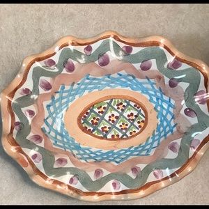 RETIRED Mackenzie-Childs soap/trinket dish